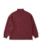 New Balance Athletics Polar Fleece Full Zip Burgundy Fleece Jackets Material | Overkill
