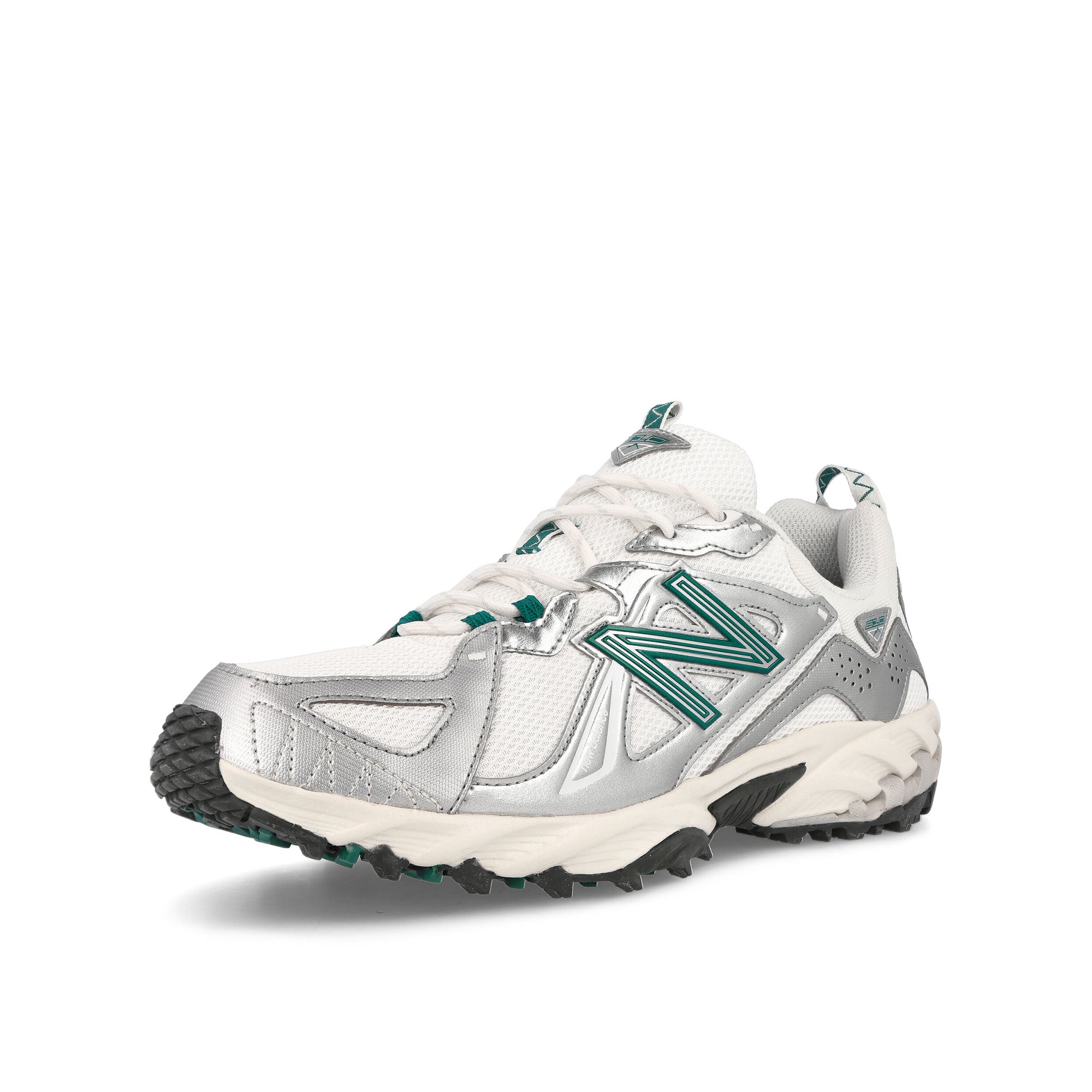 New Balance ML610TAE Silver Metallic-Reflection Low Top Sneakers  Close Up | Overkill
