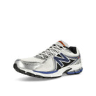 New Balance ML860XB White / Team Royal Low Top Sneakers  Close Up | Overkill