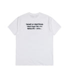 The Art Of Storytelling Mothaland T-Shirt Mothaland T-Shirt T-Shirts MOTA-T1-WHT Close-up | Overkill
