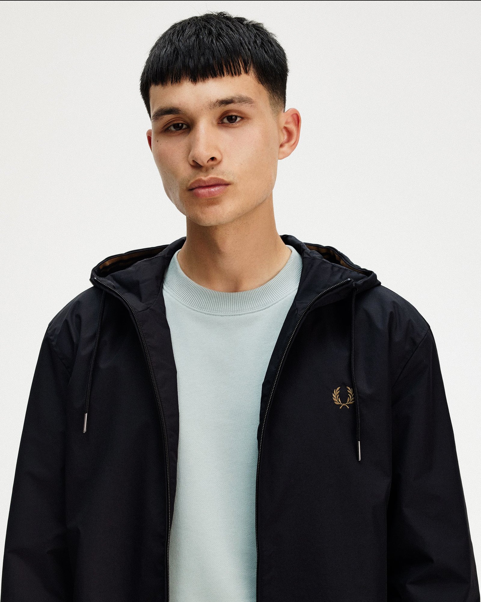 Fred Perry The Hooded Brentham Jacket J9040-102 | OVERKILL