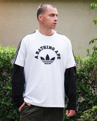 adidas Graphic Tee White T-Shirts Close-up | Overkill