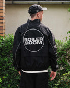 Boiler Room Shell Track Top Black Track Jackets Detailfoto | Overkill