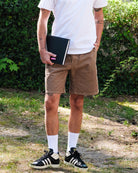 Gramicci Corduroy G-Short Beige Shorts Close-up | Overkill