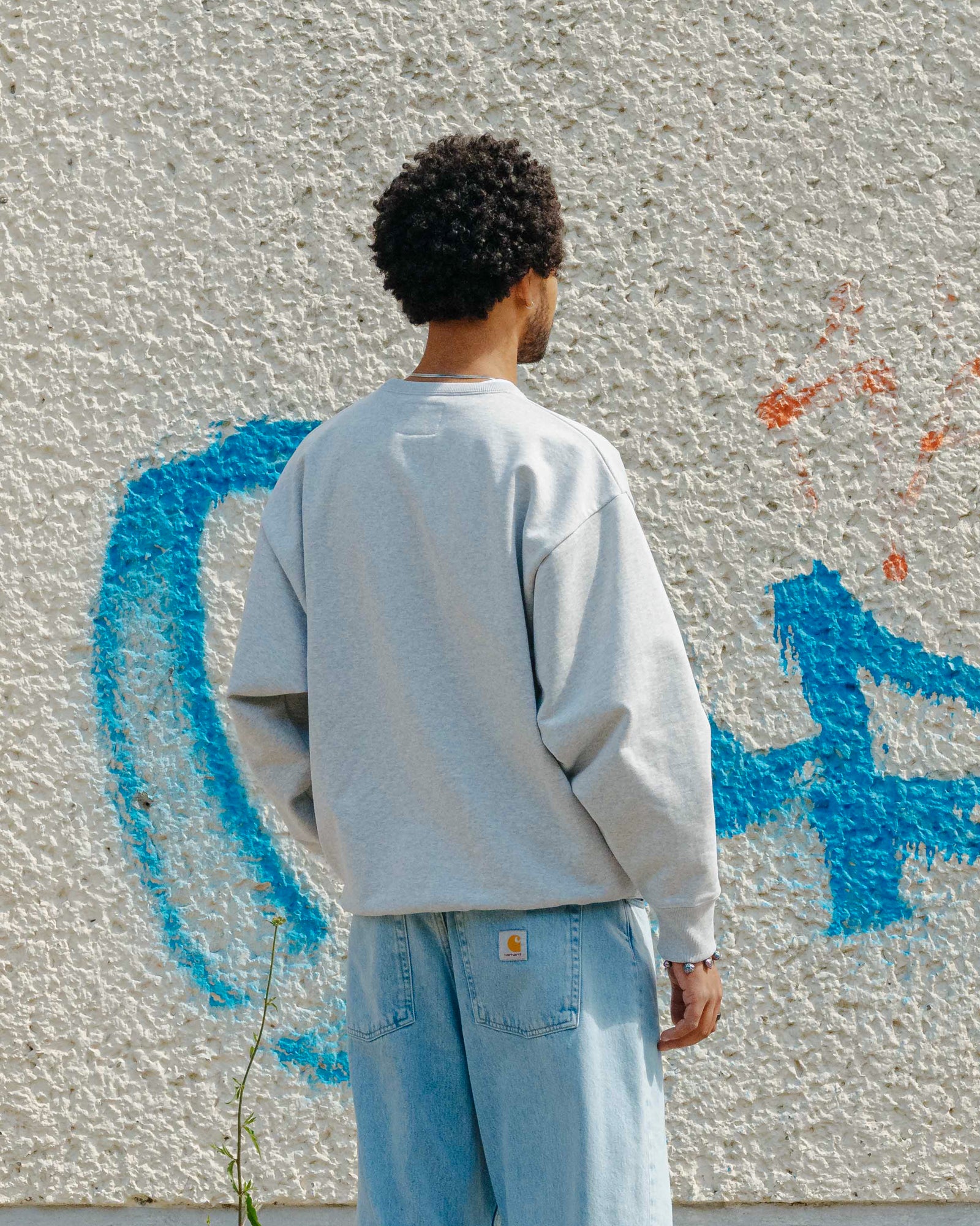 WTAPS Academy / Sweater / Cotton 251ATDT-CSM03 / Ash Gray | OVERKILL