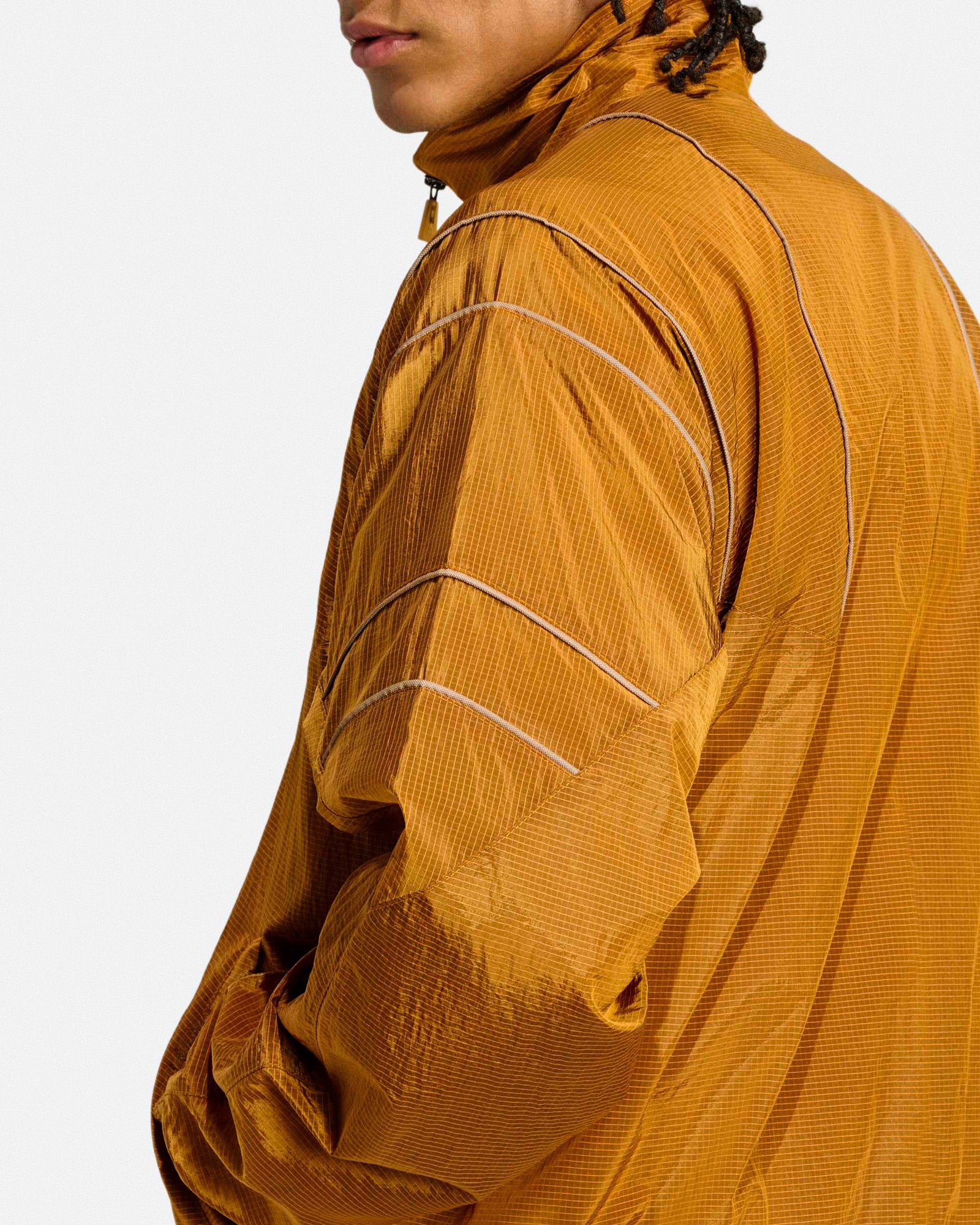 adidas Equipment Track Top Craft Ochre Track Jackets JV6158 On Model Back View | Overkill
