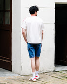 adidas SLB Icon Jersey Off White T-Shirts JL5553 On Model Back View | Overkill