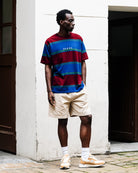 Parra Guess This T-Shirt Dark Red Shirts 53320 On Model Front View | Overkill