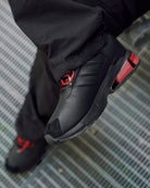 Y-3 A3 Control Black / Black / Triora Sneaker JR1382 On Feet | Overkill
