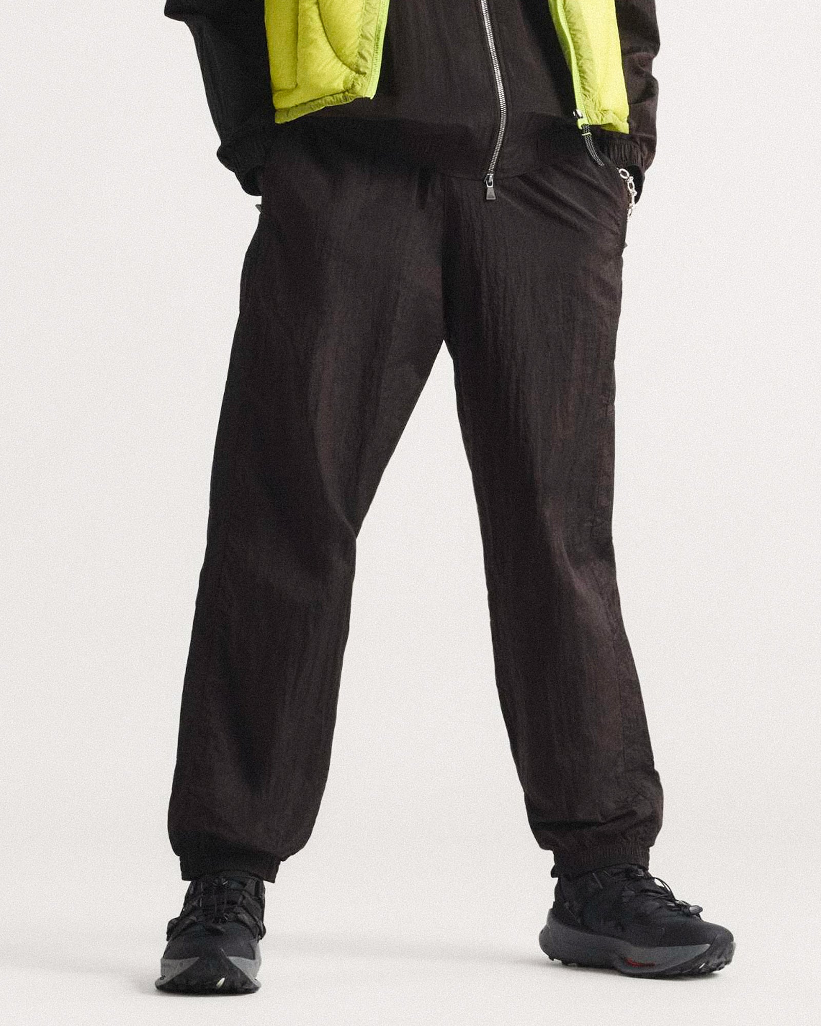 adidas Equipment Track Pant Aurora Coffee Sweat & Track Pants KD6611 On Model Front View | Overkill
