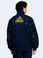 adidas Equipment Track Top Night Indigo Track Jackets KE1362 On Model Back View | Overkill
