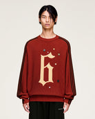 adidas ADI006 Sweater Wild Sepia Sweatshirts KC0327 On Model Front View | Overkill
