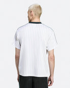 adidas Liverpool FC Icon Jersey White / Sea Green T-Shirts JW5466 On Model Back View | Overkill