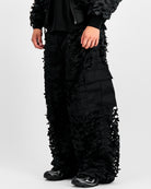 Alpha Industries ULCANS Nylon Pant Black Cargo Pants 758204-03 On Model Back View | Overkill