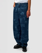 Arte Antwerp Art Saves Pants Bleach Jeans AW25-145P On Model Front View | Overkill