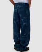 Arte Antwerp Art Saves Pants Bleach Jeans AW25-145P On Model Back View | Overkill
