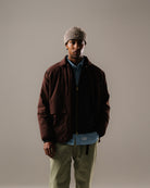 KA_YO_Prototype Overshirt Insulated Burnt Wine Jackets 80055 872 On Model Front View | Overkill
