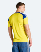 adidas SVFF Sweden Home Jersey Yellow T-Shirts JM5814 On Model Back View | Overkill
