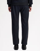 Fred Perry Contrast Tape Track Pant Navy / Burn Tobacco Sweat & Track Pants T5507-40A Style Inspiration | Overkill
