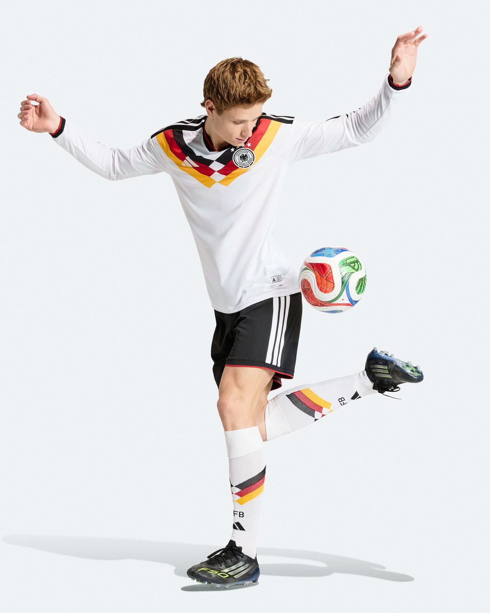 adidas DFB Germany Authentic LS Home Jersey White Longsleeves JM1336 Style Inspiration | Overkill
