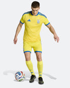 adidas UAF Ukraine Home Jersey Bright Yellow T-Shirts JZ4622 Style Inspiration | Overkill
