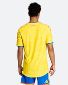 adidas FCF Colombia Authentic Home Jersey Impact Yellow T-Shirts JL6971 Style Inspiration | Overkill
