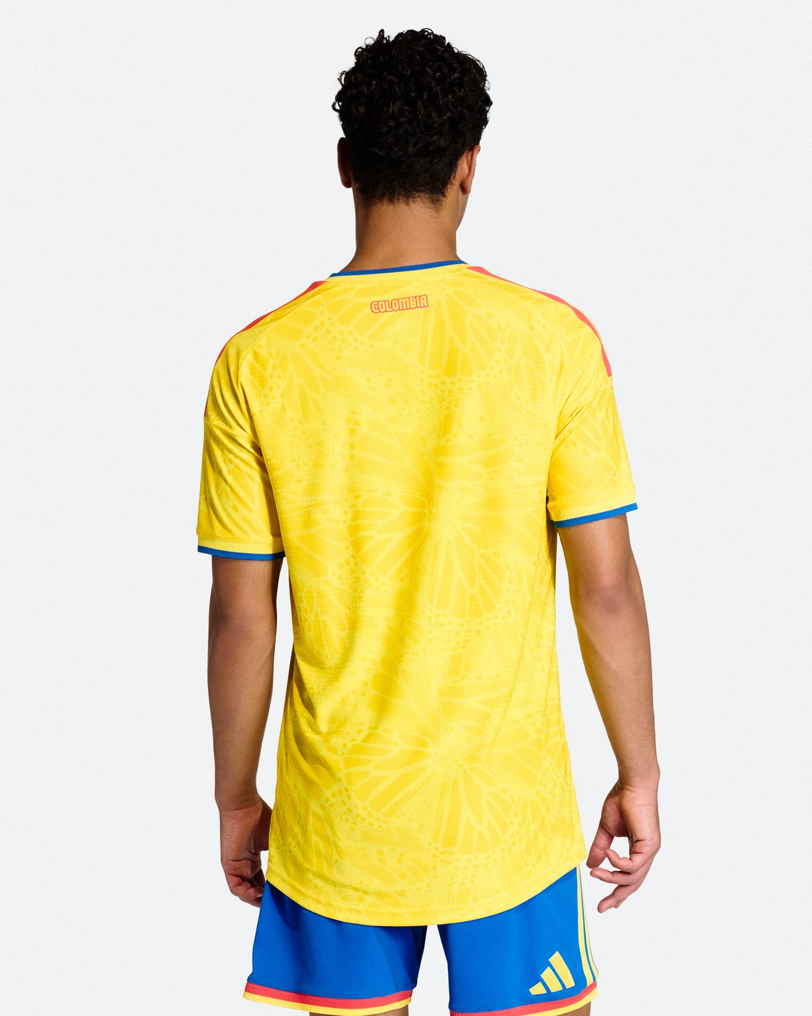 adidas FCF Colombia Authentic Home Jersey Impact Yellow T-Shirts JL6971 Style Inspiration | Overkill
