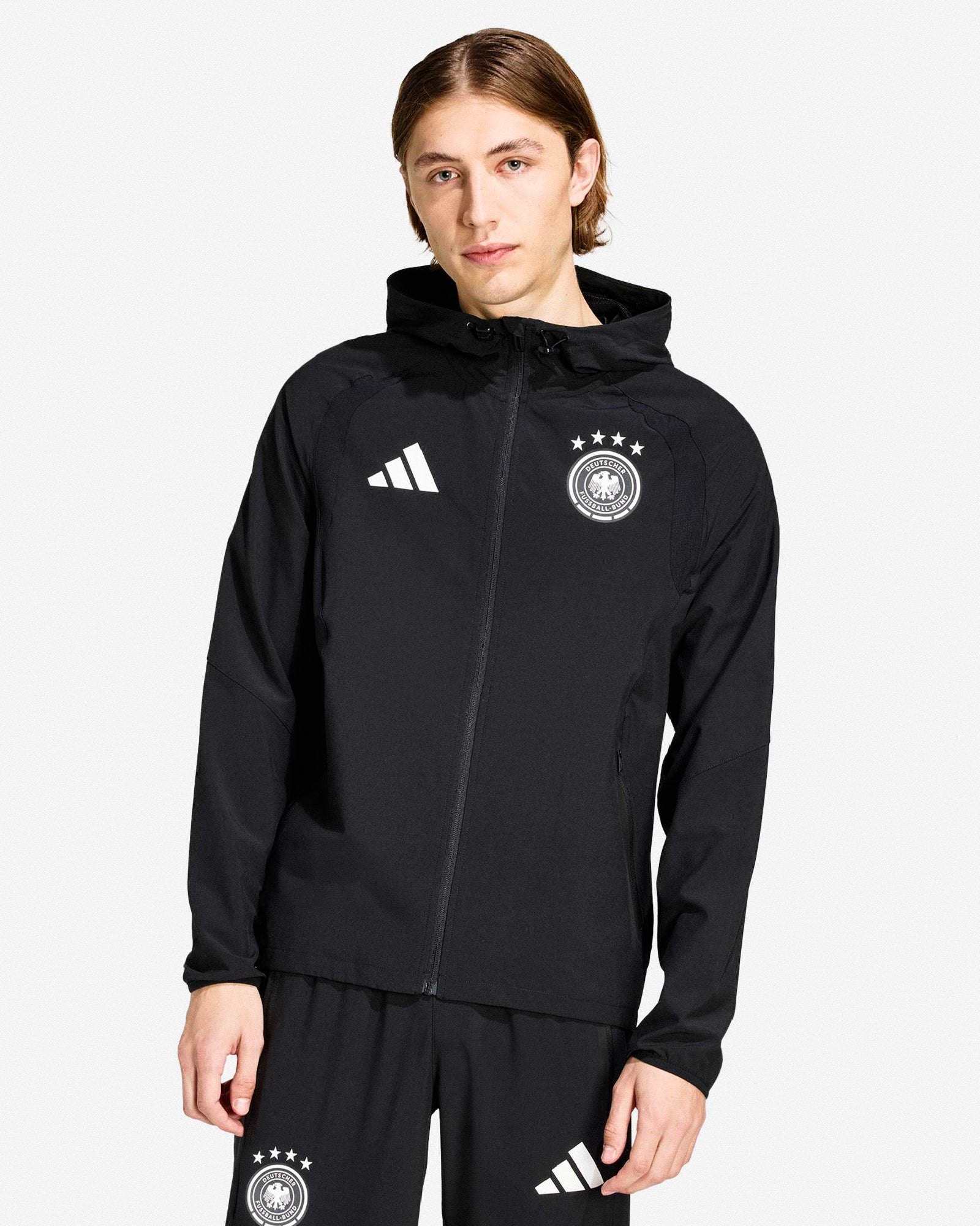 adidas DFB Germany Tiro Travel FZ Windbreaker JZ9326 | OVERKILL