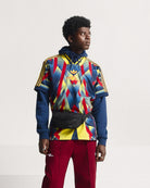 adidas Arsenal FC LF Jersey Yellow / Pure Ruby / Night Indigo T-Shirts JM9388 On Model Front View | Overkill
