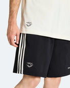 adidas Consortium Shorts Black Shorts JY8320 On Model Back View | Overkill
