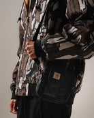 Carhartt WIP Dean Essentials Bag Black Shoulder & Cross Body Bags I035354.89.XX.06 On Model View 1 | Overkill
