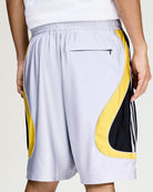 adidas FB Short Silver Metallic Shorts JY7962 Style Inspiration | Overkill
