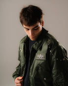 Alpha Industries CWU-45P Rivet Edition Sage Green Bomber & Varsity Jackets 258150-01 Style Inspiration | Overkill
