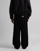 Wasted Paris Pusher Jogging Pant Black Sweat & Track Pants 175543 On Model Back View | Overkill
