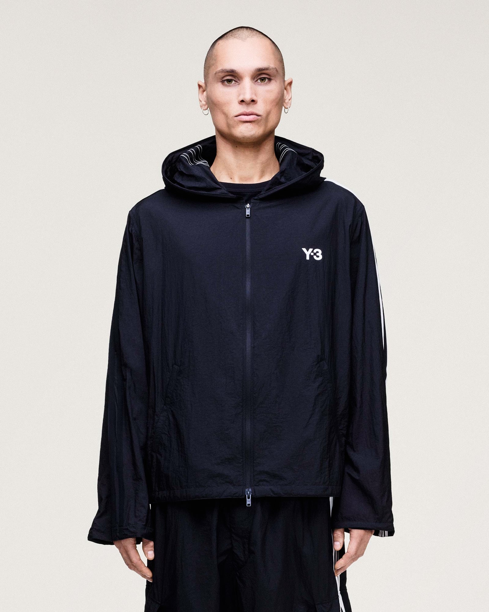 Y-3 Nylon Wired 3 Stripes Track Top KF1085 | OVERKILL