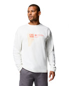 Columbia CSC1938™ V1 Long Sleeve Tee Sea Salt Longsleeves XM8852-125 On Model Front View | Overkill
