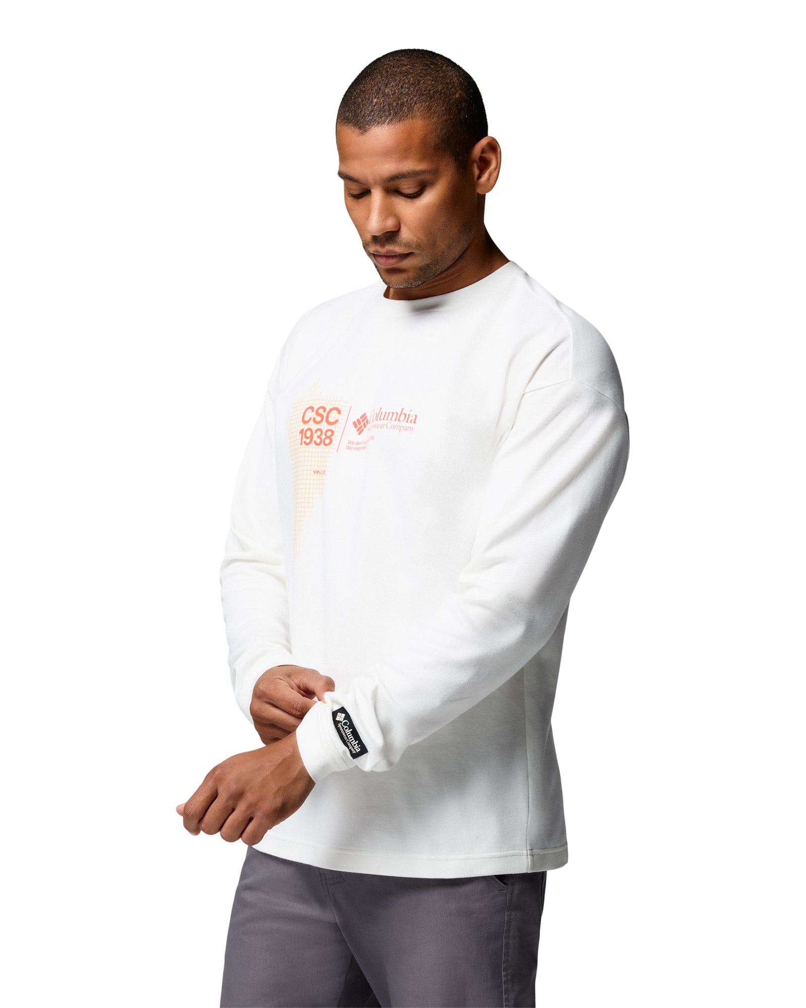 Columbia CSC1938™ V1 Long Sleeve Tee Sea Salt Longsleeves XM8852-125 Style Inspiration | Overkill
