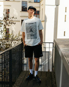 Lacoste Brushed Fleece Shorts Black Shorts GH9627-00 031 On Model Front View | Overkill
