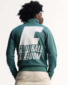 adidas Bob Marley OG Track Top Tech Emerald Track Jackets JY5210 On Model Back View | Overkill
