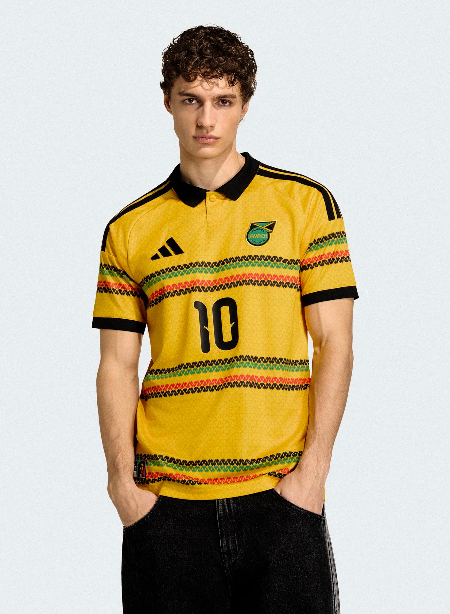 adidas JFF Jamaica Home Jersey M10 KC8785 | OVERKILL