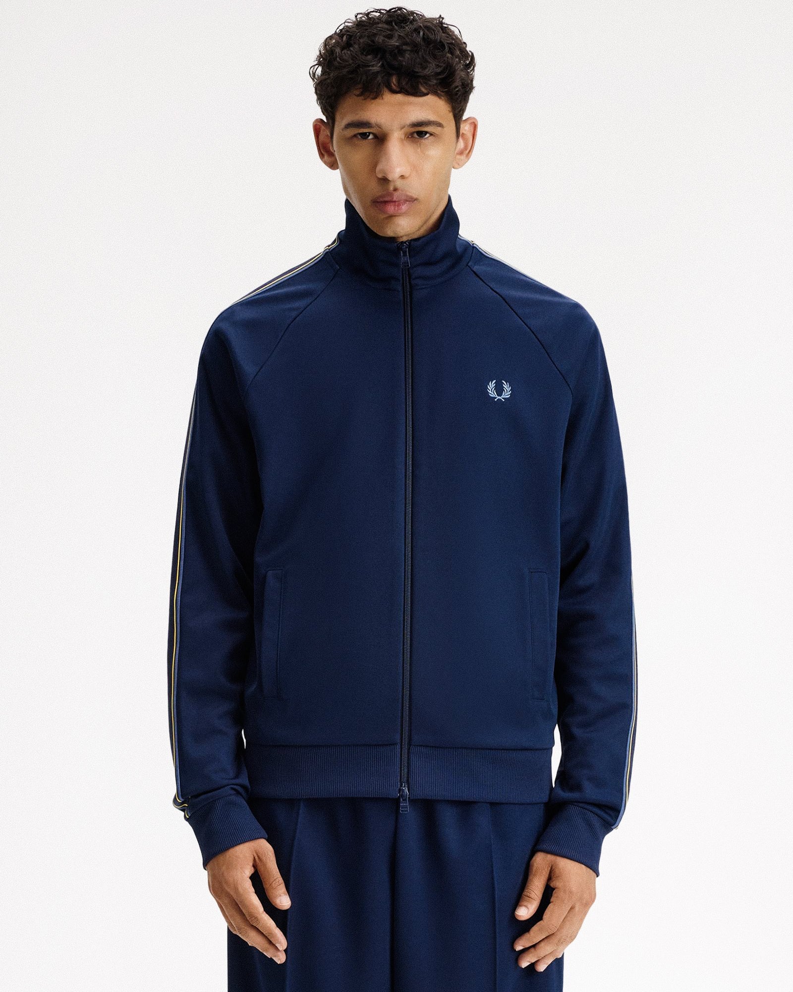 Fred Perry Tramline Tape Track Jacket J2309-X86 | OVERKILL