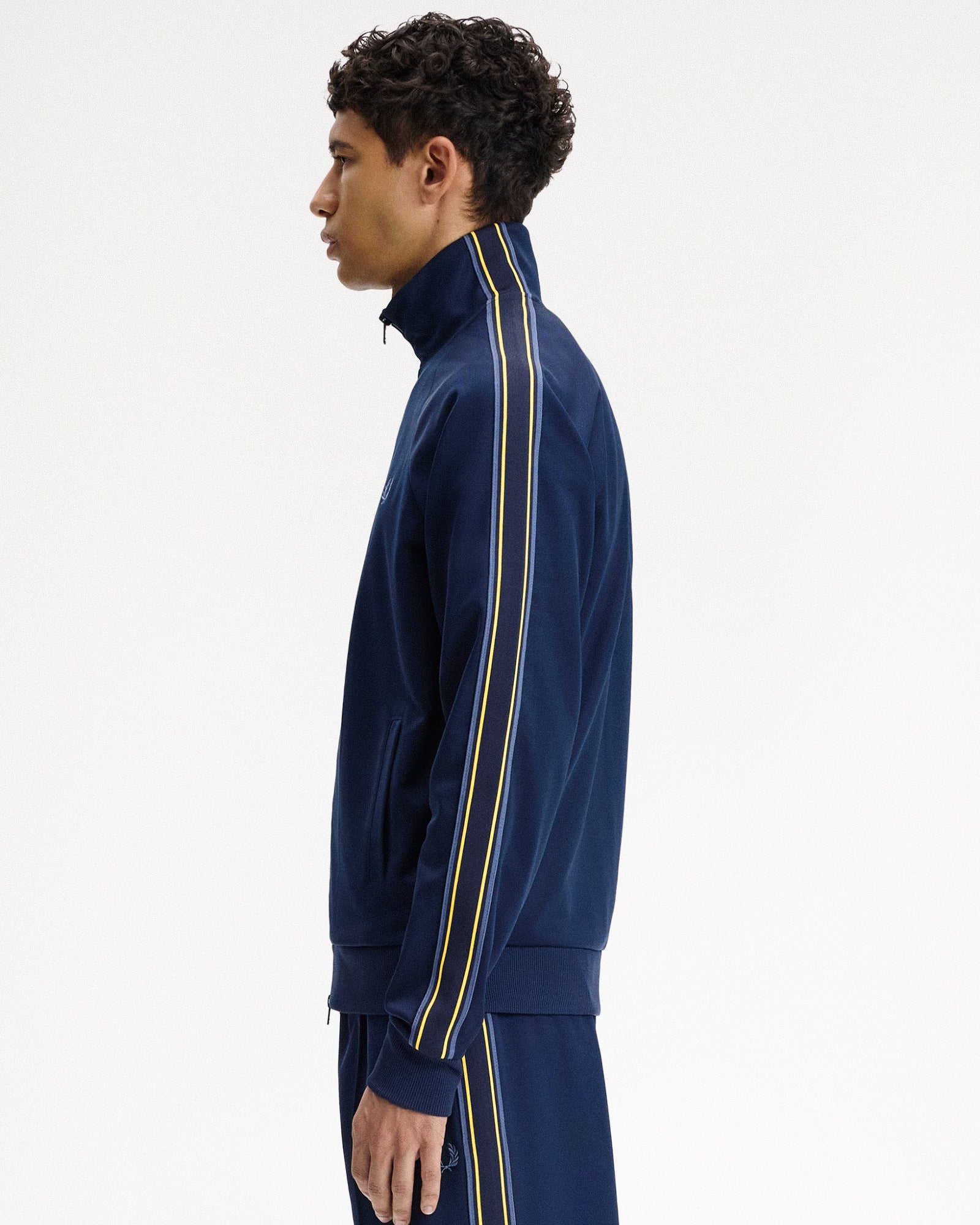 Fred Perry Tramline Tape Track Jacket J2309-X86 | OVERKILL