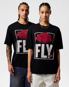 Levis x Jordan SS Tee Black T-Shirts IM6728 010 On Model Front View | Overkill

