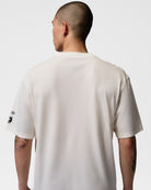 Fragment x Union x Jordan Tee Pale Ivory / Ivory - Black T-Shirts IM6556 110 On Model Back View | Overkill
