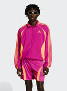 adidas Teamgeist Track Top Real Magenta Track Jackets KD5861 On Model Front View | Overkill
