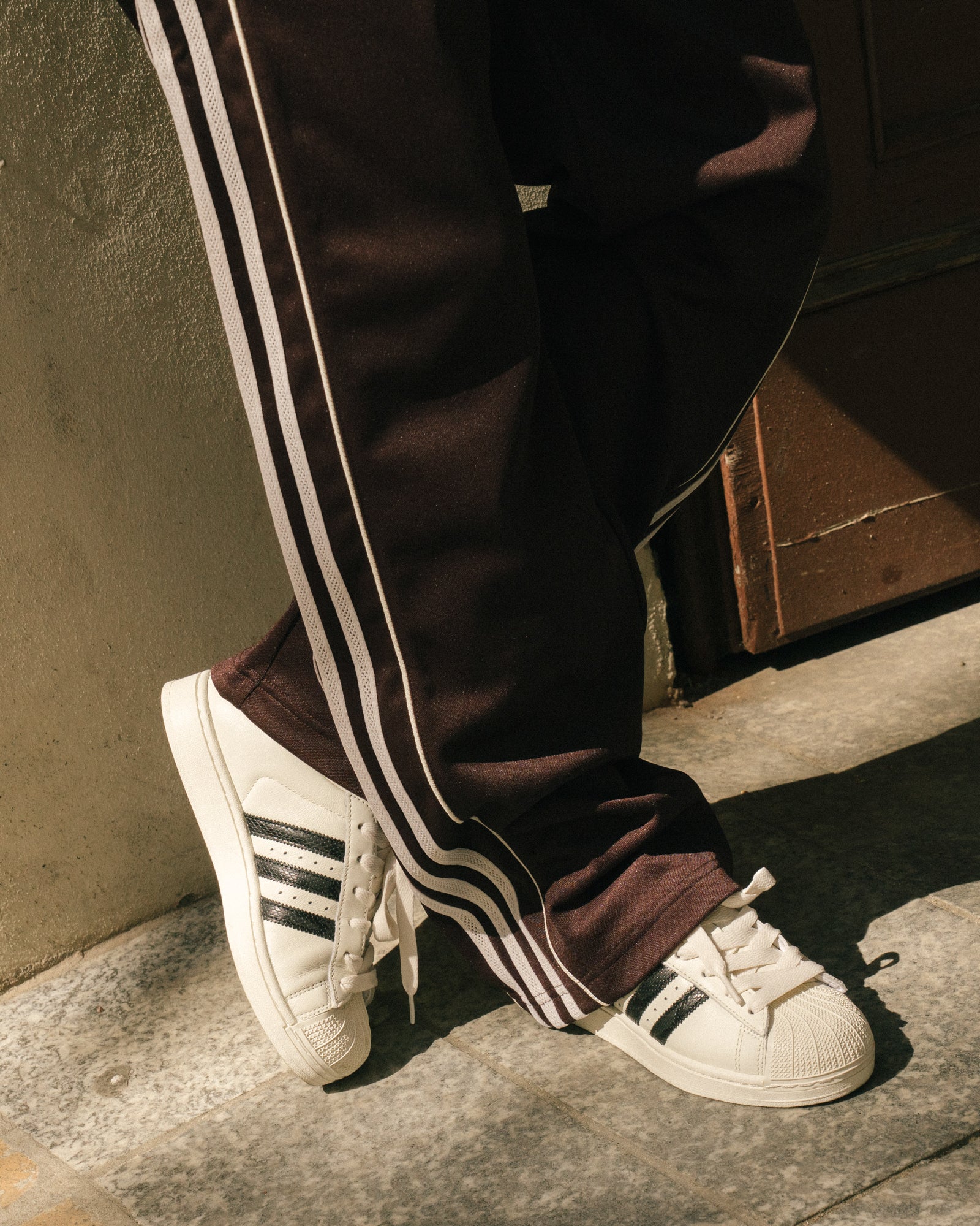 adidas Superstar II Off White / Core Black / Off White Low Top Sneakers KJ5952 On Feet | Overkill
