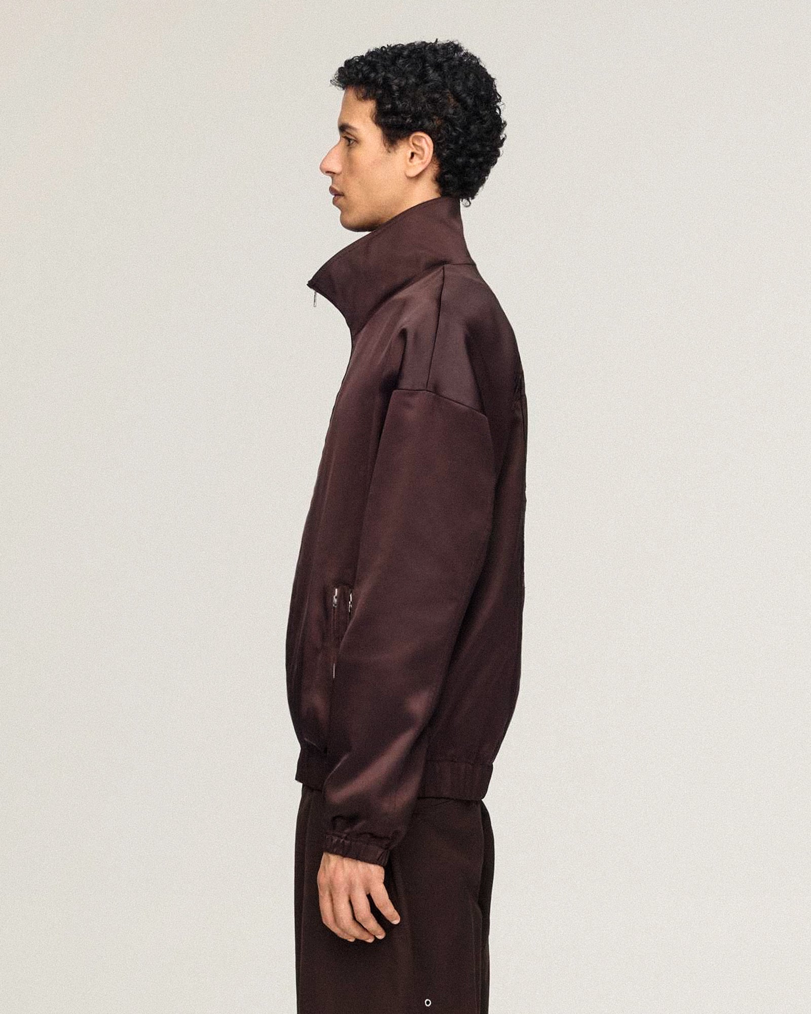 Wales Bonner x Y-3 Satin Jacket Aurora Coffee Jackets KW9238 Style Inspiration | Overkill

