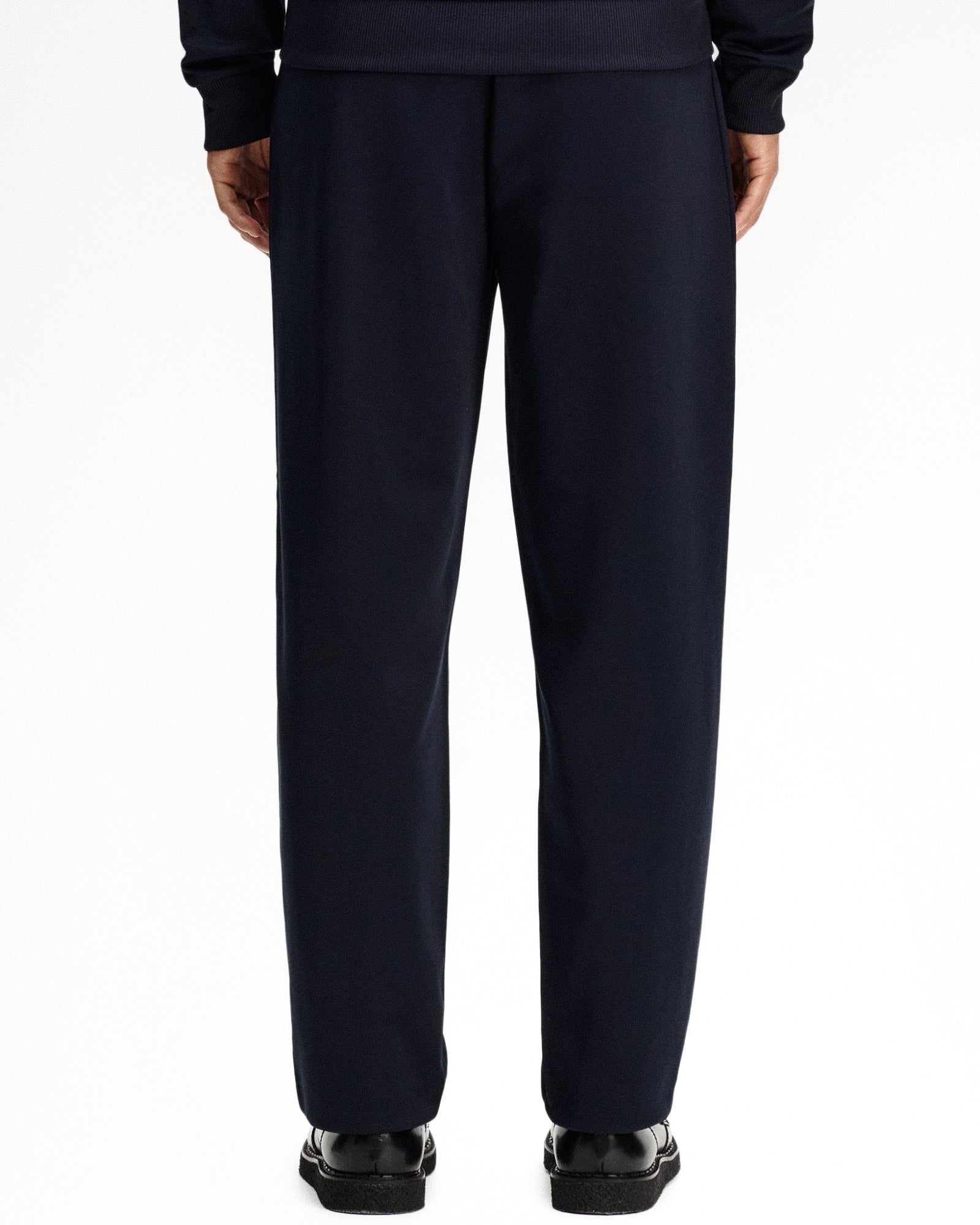 Fred Perry  Fly Front Track Pant Navy Sweat & Track Pants T2304-608 On Model Back View | Overkill

