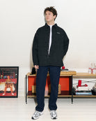 Columbia Landroamer Quilted Shirt Jacket Black Jackets Close-up | Overkill