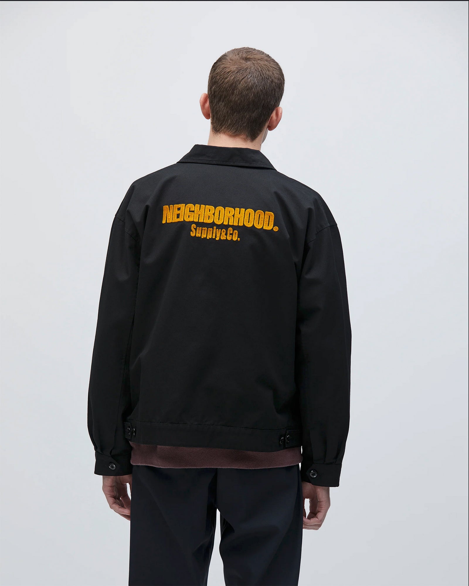 Neighborhood Zip Work Jacket 251TSNH-JKM02 / Black | OVERKILL